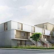 64 LOGEMENTS SOCIAUX, ÉCO QUARTIER DU PETIT MORTAIX